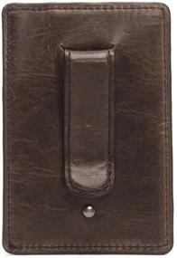 img 2 attached to Frye Womens Logan Money Cognac Men's Accessories in Wallets, Card Cases & Money Organizers