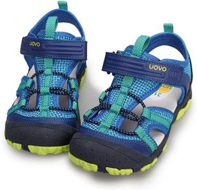 img 4 attached to UOVO Sandals Toddler Athletic Outdoor Boys' Shoes ~ Sandals