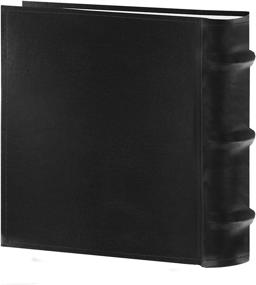 img 1 attached to 📷 Pioneer Photo Albums 100-Pocket European Bonded Leather Photo Album for 4 by 6-Inch Prints, Black: Preserve Your Precious Moments with Style