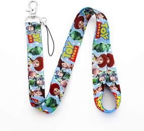 img 4 attached to Disney Lanyard Keychain Holder Family