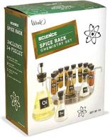 enhance your culinary experiments with wink chemist's spice rack: 14 piece chemistry spice rack set logo