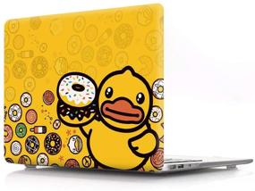 img 4 attached to Candy Yellow Duck Design Hard Cover for MacBook Pro 13 Case M1 A2338 (2020-2016 Release) with Touch bar A2159 A1706 A1989/A2289/A2251/A2338, Without Touch bar A1708 A1988