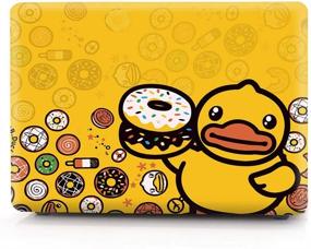 img 3 attached to Candy Yellow Duck Design Hard Cover for MacBook Pro 13 Case M1 A2338 (2020-2016 Release) with Touch bar A2159 A1706 A1989/A2289/A2251/A2338, Without Touch bar A1708 A1988