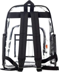 img 1 attached to Durable Transparent Security Backpack: The Ultimate Casual Daypack Solution