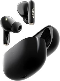 img 3 attached to Edifier 330NB True Wireless Earbuds - Hybrid ANC - 6 Microphones - AAC Audio - Fast USB-C Charging - App Control Bluetooth Earbuds - Black