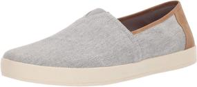 img 4 attached to 👞 TOMS Avalon Canvas Slubby Textile Men's Loafers & Slip-Ons: Comfort and Style Combined!