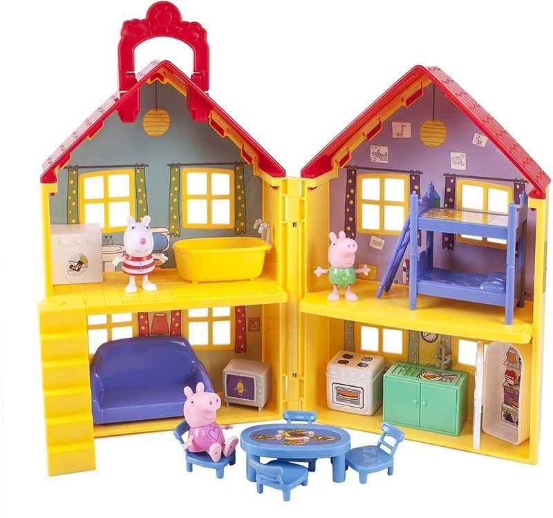 peppa pigs deluxe house playset 로고