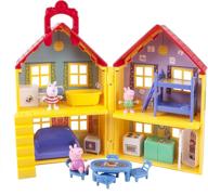 deluxe peppa pig house playset logo