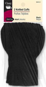 img 3 attached to 🧤 Dritz 55415 1 Pair of Knitted Cuffs (2 Count)