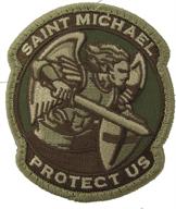 saint michael modern morale multicam logo