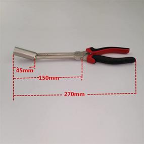 img 3 attached to 🔧 QIBAOACR High Voltage Car Spark Plug Wire Clamp Pliers: Effective Cylinder Cable Removal Tool