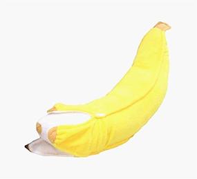 img 2 attached to YF ANEN Peeled Banana Stuffed Novelty