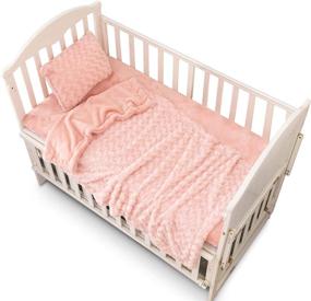 img 4 attached to Crib Bedding Set Nursery Comforter Kids' Home Store