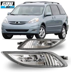 img 4 attached to CPW Compatible with 2006-2010 Toyota Sienna LED Fog Lights Pair + Wiring + Switch Kit