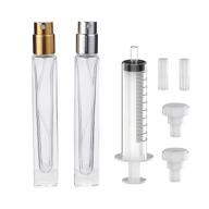 mub refillable perfume atomizer dispensing logo