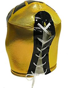 img 1 attached to 🟡 Stand Out with MIL MASCARAS Adult Lucha Libre Wrestling Mask - Yellow!