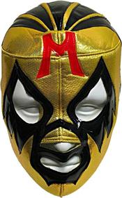 img 2 attached to 🟡 Stand Out with MIL MASCARAS Adult Lucha Libre Wrestling Mask - Yellow!