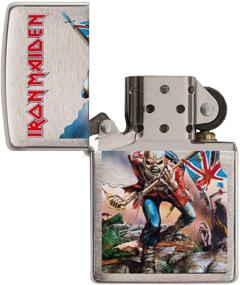 img 1 attached to 🤘 Iron Maiden Zippo Lighters: Embrace the Legendary Flame