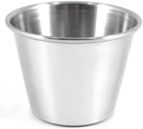 img 2 attached to Optimized Stainless Steel Condiment Cups