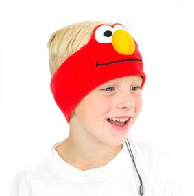 img 4 attached to 👦 Sesame Street CozyPhones - Volume-Limited Headphones for Kids with Elmo Design