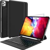 11-inch ipad pro 2021 keyboard case - wireless detachable, with pencil holder, flip stand cover - one piece-bk for ipad pro 11-inch (3rd generation, 2nd/1st gen) логотип