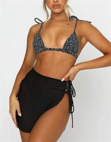 img 3 attached to 👙 KnniMorning TEES: Stylish, Sheer Cover Ups for Women's Clothing and Swimsuits