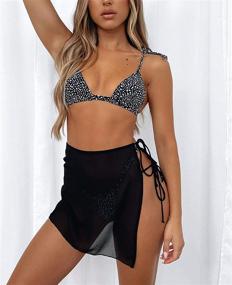 img 2 attached to 👙 KnniMorning TEES: Stylish, Sheer Cover Ups for Women's Clothing and Swimsuits