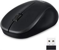 🖱️ jitopkey wireless mouse: comfortable 2.4ghz click mouse for laptop, macbook, and chromebook (black) logo