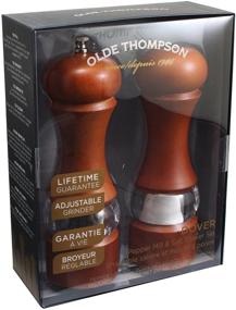 img 3 attached to 🌰 Olde Thompson 7.5-inch Dover Pepper Mill and Salt Shaker in Walnut - Since 1944