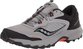 img 4 attached to Saucony Excursion Men's Athletic Trail Running Shoes in Shadow