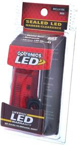 img 1 attached to 🚨 Enhanced Visibility with Optronics Mini Thin Line LED Trailer Marker Light