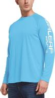 🎣 baleaf men's long sleeve fishing shirts: upf 50+ uv protection & quick dry for hiking & running logo