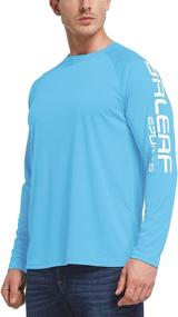 img 4 attached to 🎣 BALEAF Men's Long Sleeve Fishing Shirts: UPF 50+ UV Protection & Quick Dry For Hiking & Running