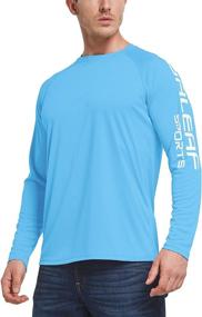 img 1 attached to 🎣 BALEAF Men's Long Sleeve Fishing Shirts: UPF 50+ UV Protection & Quick Dry For Hiking & Running