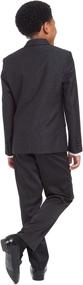 img 1 attached to 👔 Calvin Klein Boys' Jacquard Formal Jacket for Suits & Sport Coats