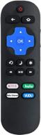 📺 yjy shop replacement remote for onn roku tv - universal and compatible with all onn roku tv models, replace rc-alir/rc439 remote - onn 100007147 roku tv remote compatible logo