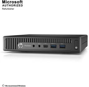 img 3 attached to HP ProDesk 600 G2 Микрокомпьютер в мини-башне ПК (Intel Quad Core i3-6100T, 8 ГБ оперативной памяти DDR4, 256 ГБ твердотельного накопителя SSD, VGA, USB 3.0, USB-C) - Win 10 Pro Renewed - Мощный микро-настольный компьютер для оптимальной производительности