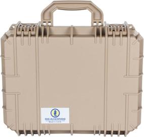 img 4 attached to 🦭 Seahorse SE 630 Case with Secure Metal Locks - Foamless Storage Solution