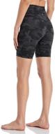 🩳 heynuts hawthorn athletic women's high waist yoga shorts biker shorts: find your perfect fit – 6''/ 8''/ 10'' options available logo