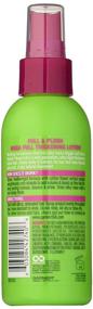 img 2 attached to 💆 Garnier Fructis Style Mega Full Thickening Lotion for All Hair Types, 5 oz (Packaging May Vary) - Enhances Volume and Thickness