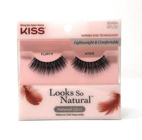 img 2 attached to 💋 Enhance Your Eyes with Kiss Looks So Natural Lashes Flirty (6 Pack)