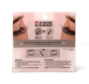 img 1 attached to 💋 Enhance Your Eyes with Kiss Looks So Natural Lashes Flirty (6 Pack)