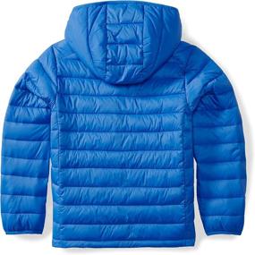 img 3 attached to Amazon Essentials Boys' Packable Jackets & Coats: Lightweight, Water Resistant Clothing for Boys