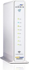 img 1 attached to 📶 ARRIS Surfboard SVG2482AC - 24x8 DOCSIS 3.0 Cable Modem Plus AC1750 Dual Band Wi-Fi Router and Xfinity Telephone, Max Speed of 1 Gbps - Certified for Comcast Xfinity Only (Renewed)
