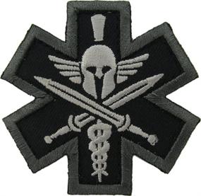 img 1 attached to 🩺 Spartan Tactical Medic Morale Patch (SWAT- Black)