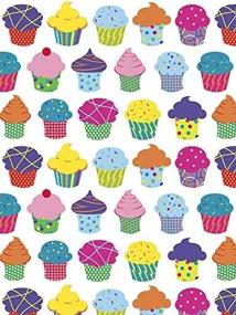 img 1 attached to Cupcake Love Wrapping Paper Sheet