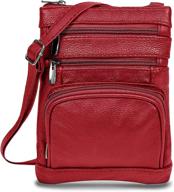 👜 women's authentic leather crossbody handbag - handbags, wallets, and purses logo