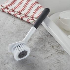img 2 attached to 🧽 KitchenAid KE825OHBA Pot and Pan Plastic Sink Brush, Black - Enhanced SEO