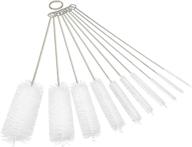 🧹 10-piece drinking straw cleaning brush set - straw cleaner brushes for tubes, bottles, and pipes logo