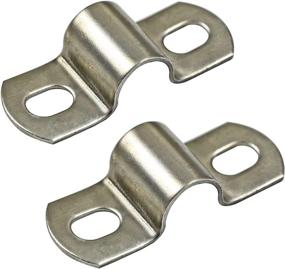 img 4 attached to 🔩 304 Stainless Steel U-Shaped Tube Fastening Straps